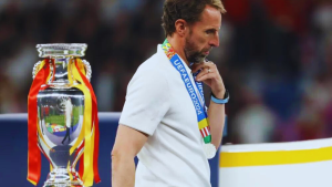 The England coach, Gareth Southgate, has announced his resignation, after his team's defeat in the Euro Cup final against Spain - Photo: