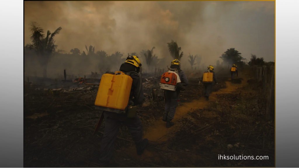 wildfires that have put 30 Brazilian cities on high alert.